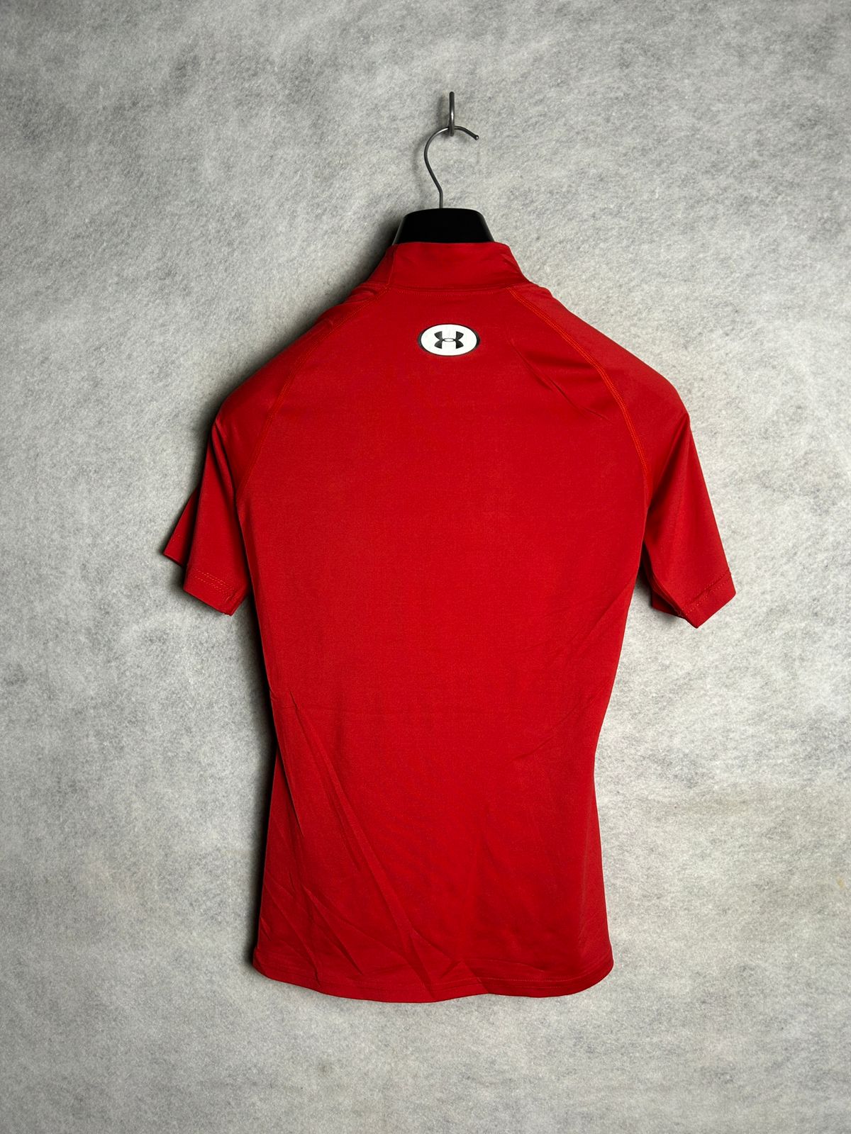 Under Armour Red Mock Neck - Medium