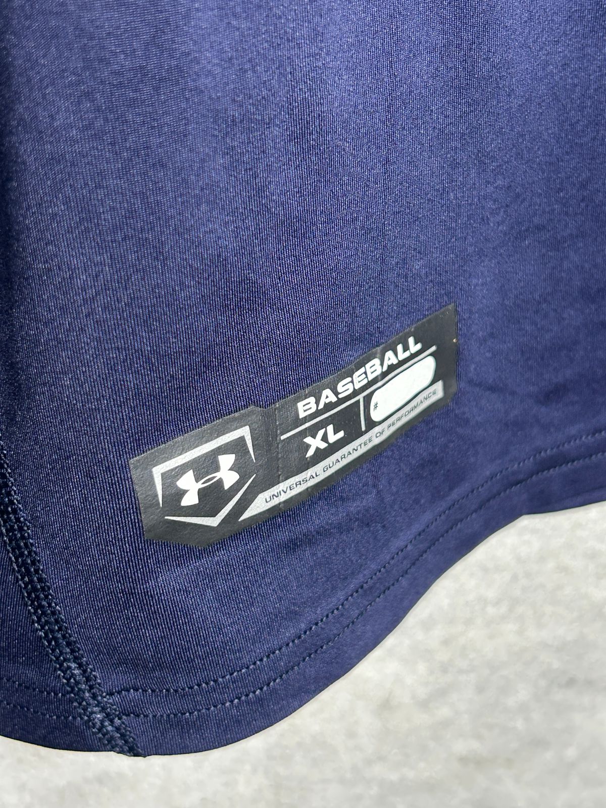 Under Armour Blue Mock Neck - XL