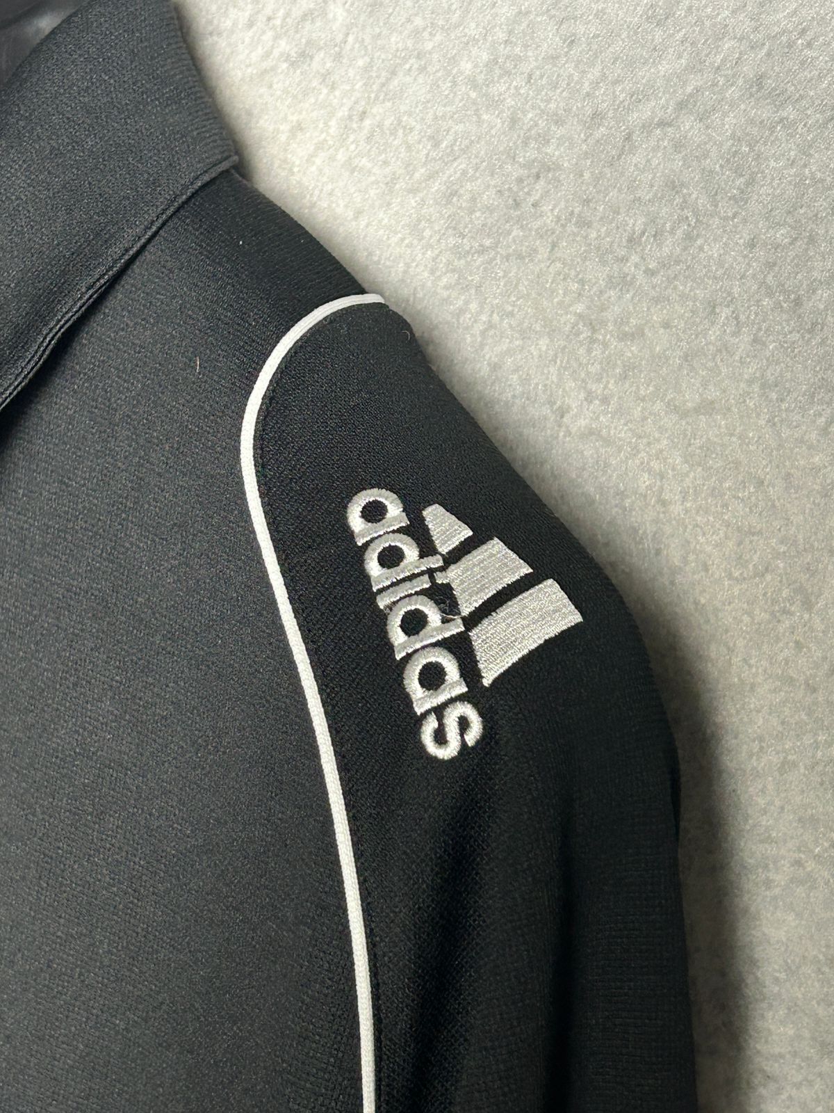 Adidas Golf Black Full Sleeves Polo - L/G