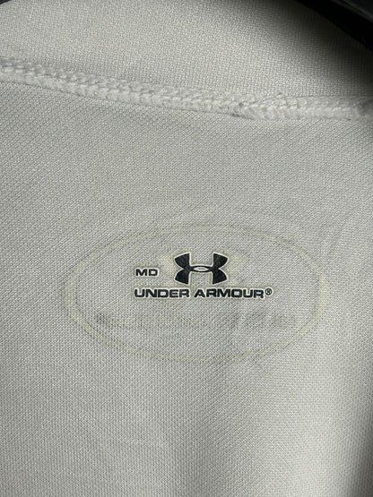 Under Armour White Round Neck - Medium