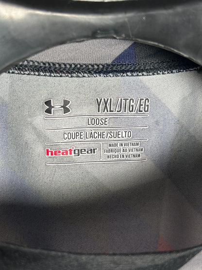 Under Armour Heat Gear Big Logo Full Sleeves Round Neck - YXL