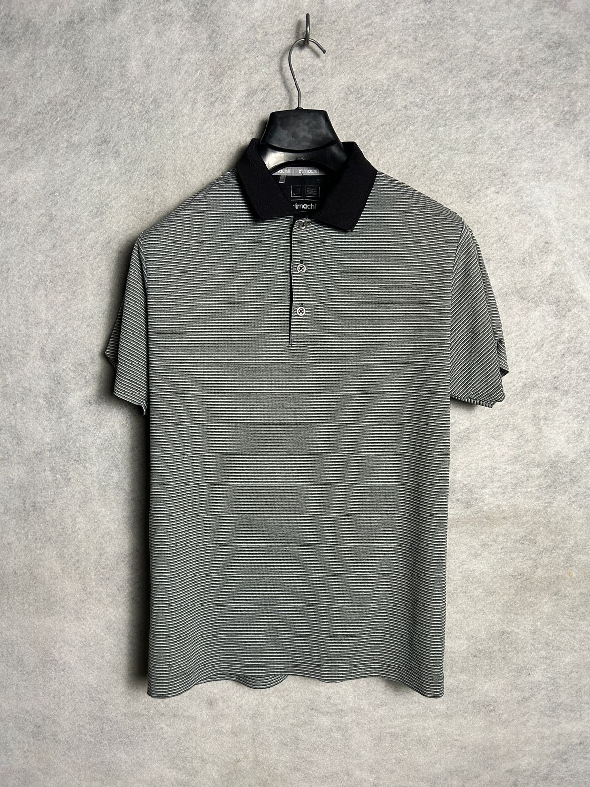 Adidas Climachill Black Polo - Medium
