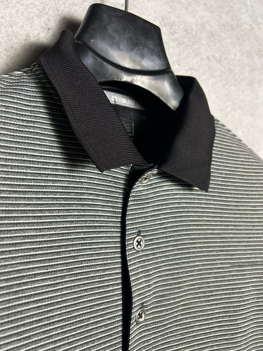 Adidas Climachill Black Polo - Medium