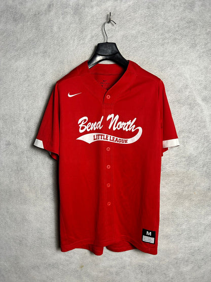 Nike Dri Fit Bend North Big Logo Red - Medium