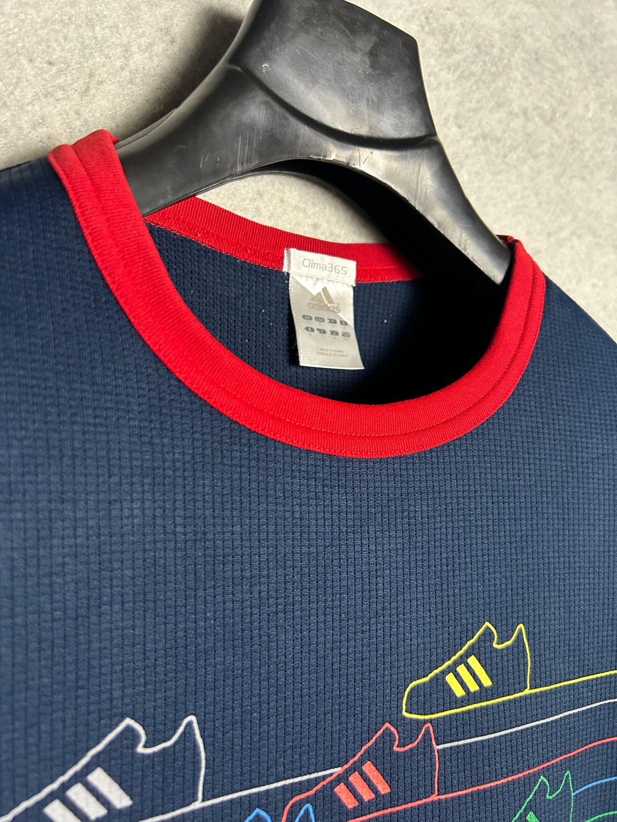 Adidas Climalite Clima365 Blue Round Neck - Small