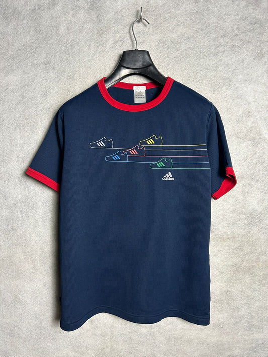 Adidas Climalite Clima365 Blue Round Neck - Small