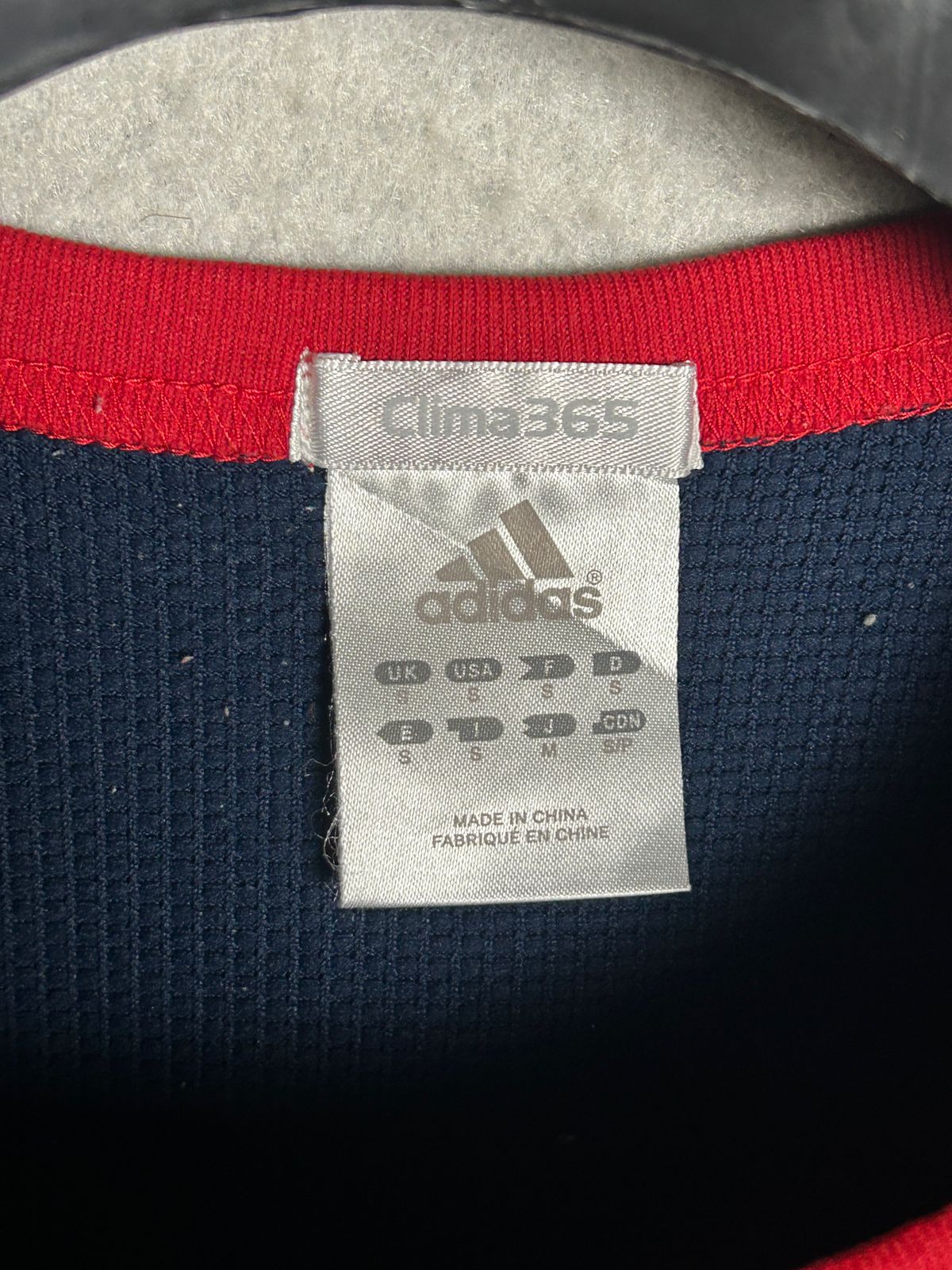 Adidas Climalite Clima365 Blue Round Neck - Small