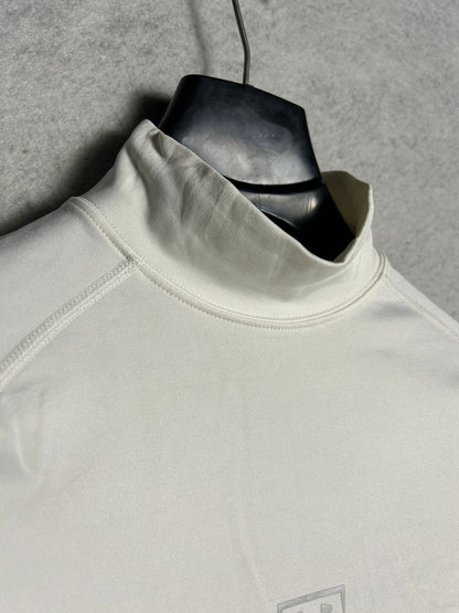 Under Armour Mock Neck White - Medium