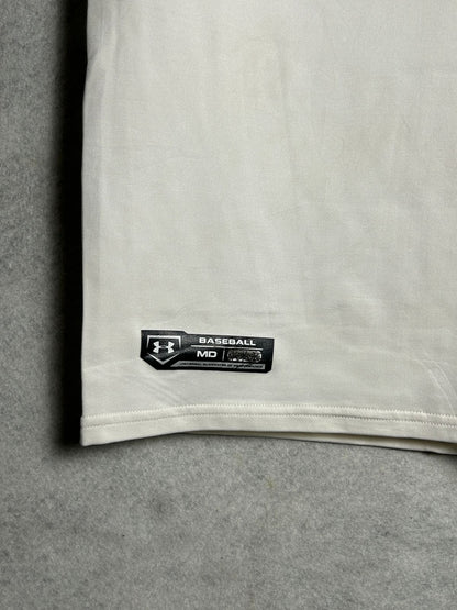Under Armour Mock Neck White - Medium