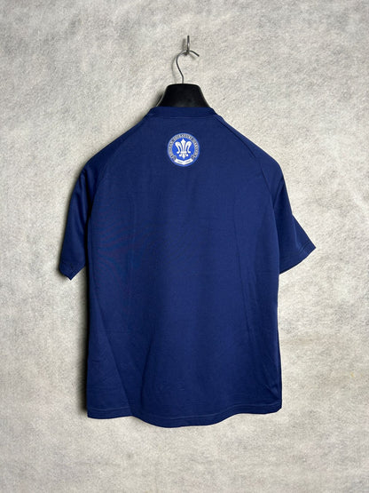 Adidas Blue Round Neck - Medium
