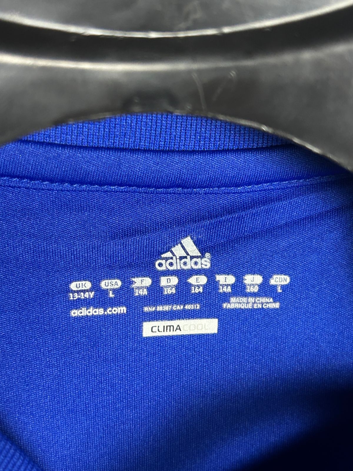 Adidas Climacool Blue Round Neck - Large