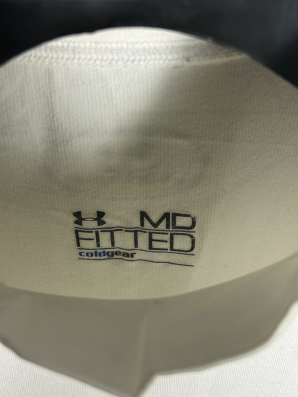 Under Armour Mock Neck White - Medium