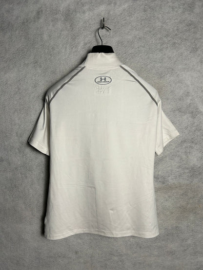 Under Armour Mock Neck White - Medium
