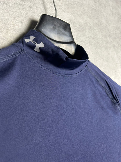 Under Armour Heat Gear Mock Neck - Medium