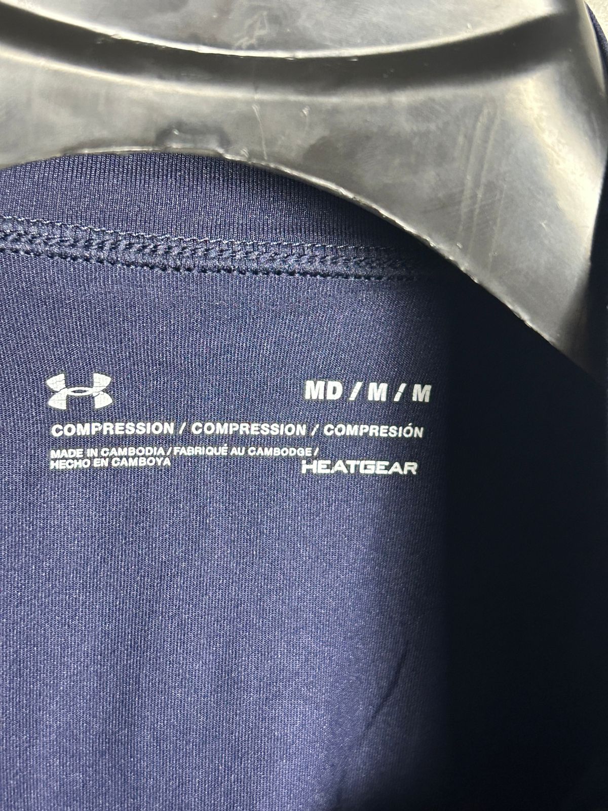 Under Armour Heat Gear Mock Neck - Medium