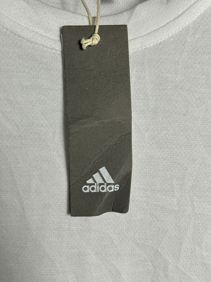 Adidas White Round Neck - Large