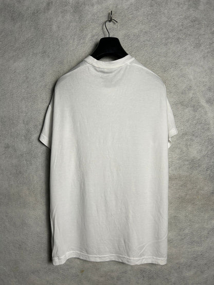 Adidas White Round Neck - Large