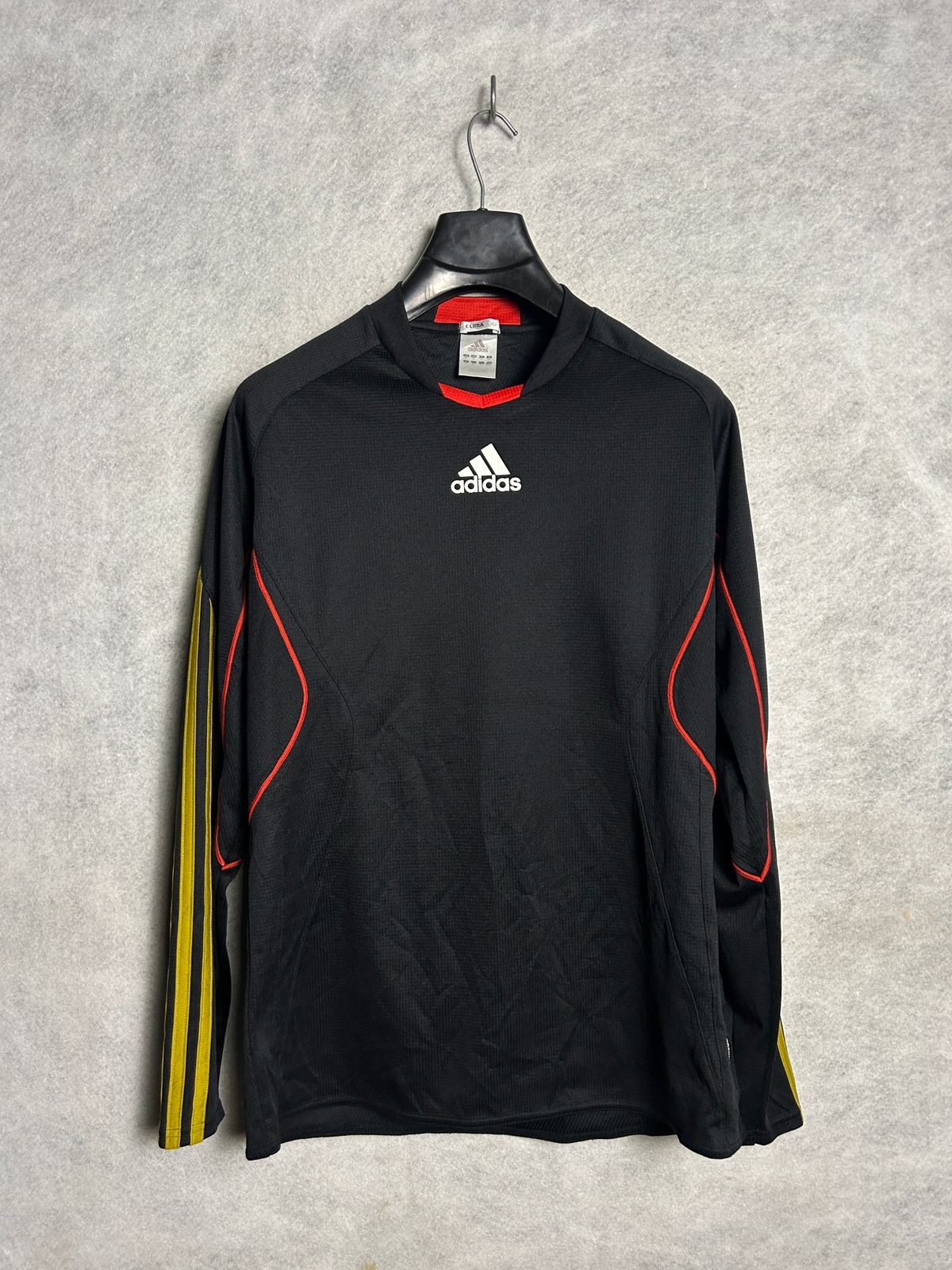 Adidas Climacool Black Full Sleeves Round Neck - Medium