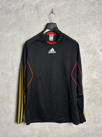Adidas Climacool Black Full Sleeves Round Neck - Medium