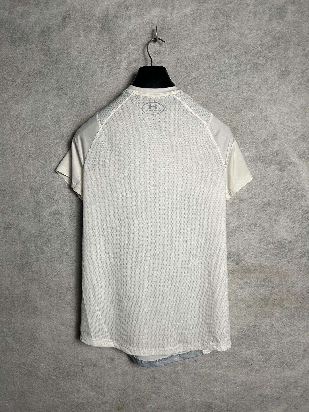 Under Armour The MK 1 Tee White Round Neck - Small