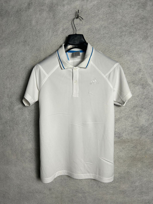 Adidas White Polo - Small
