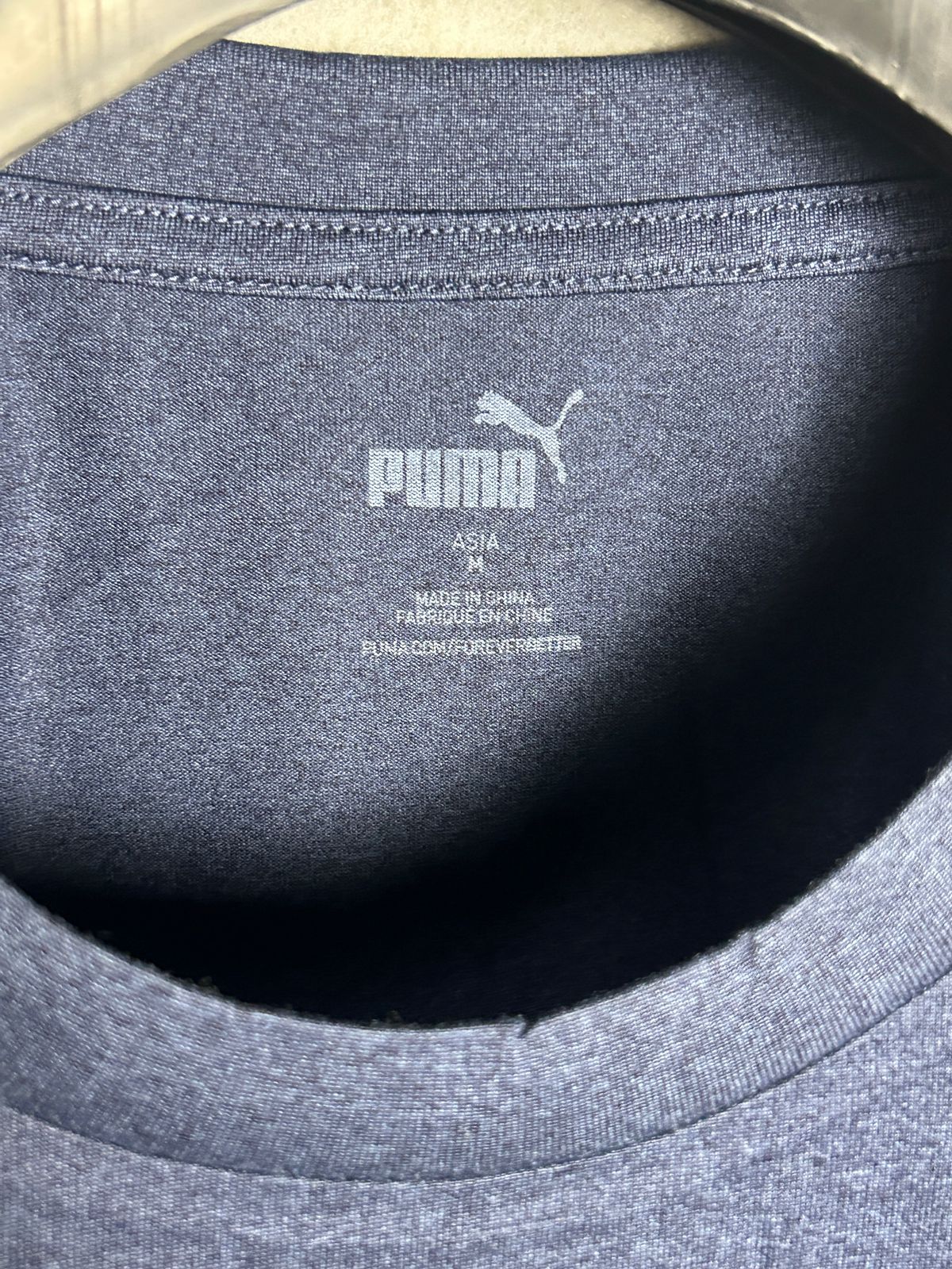 Puma Blue Round Neck - Medium