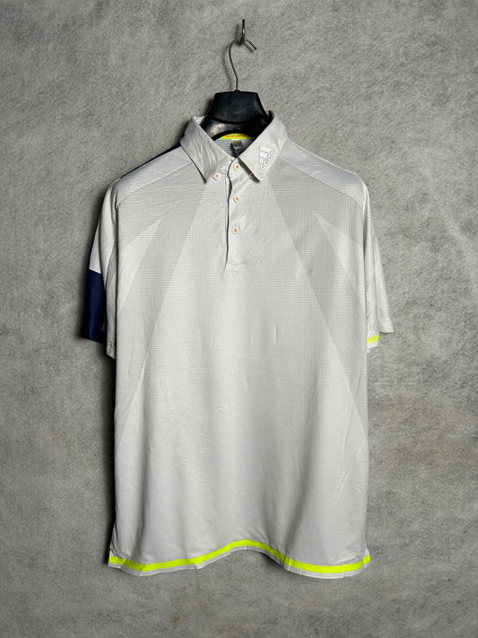 Adidas White Polo - O