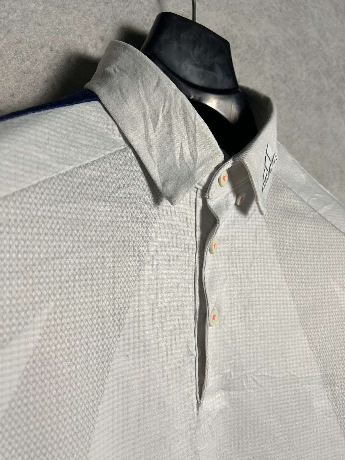 Adidas White Polo - O