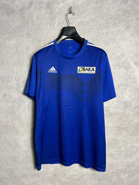 Adidas Climalite Saga Blue Round Neck - XO