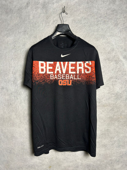 The Nike Tee Beavers Big Logo Dri Fit Round Neck - Large