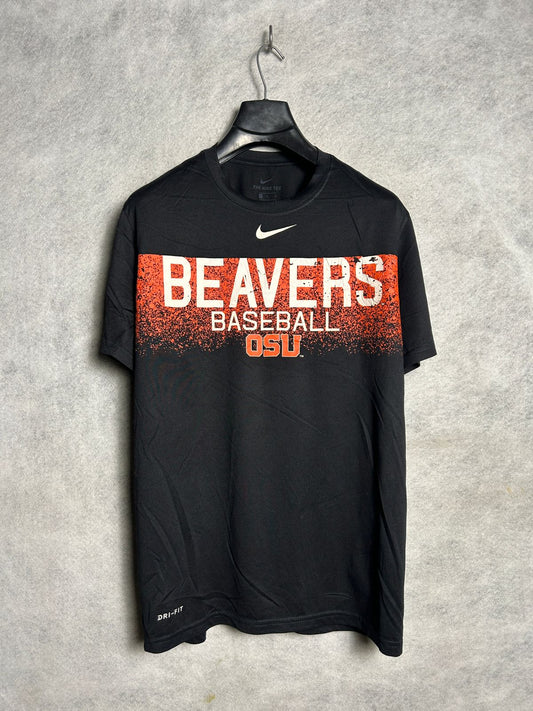 The Nike Tee Beavers Big Logo Dri Fit Round Neck - Large
