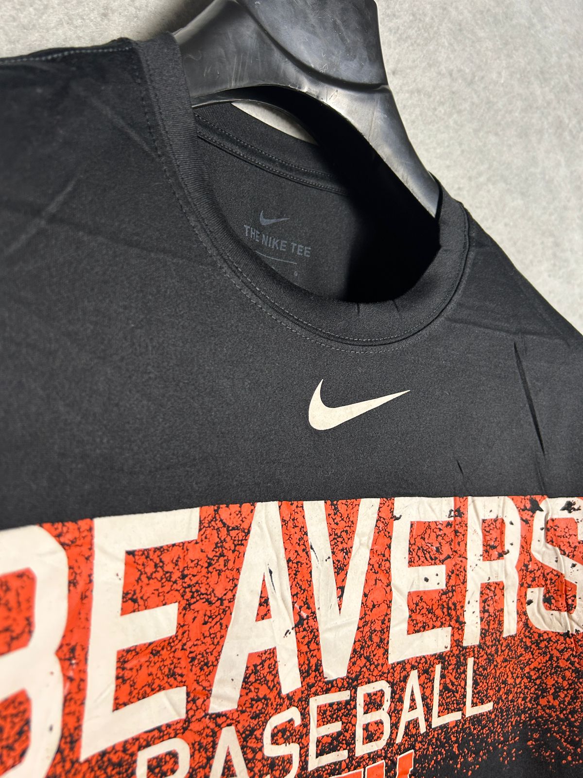 The Nike Tee Beavers Big Logo Dri Fit Round Neck - Large
