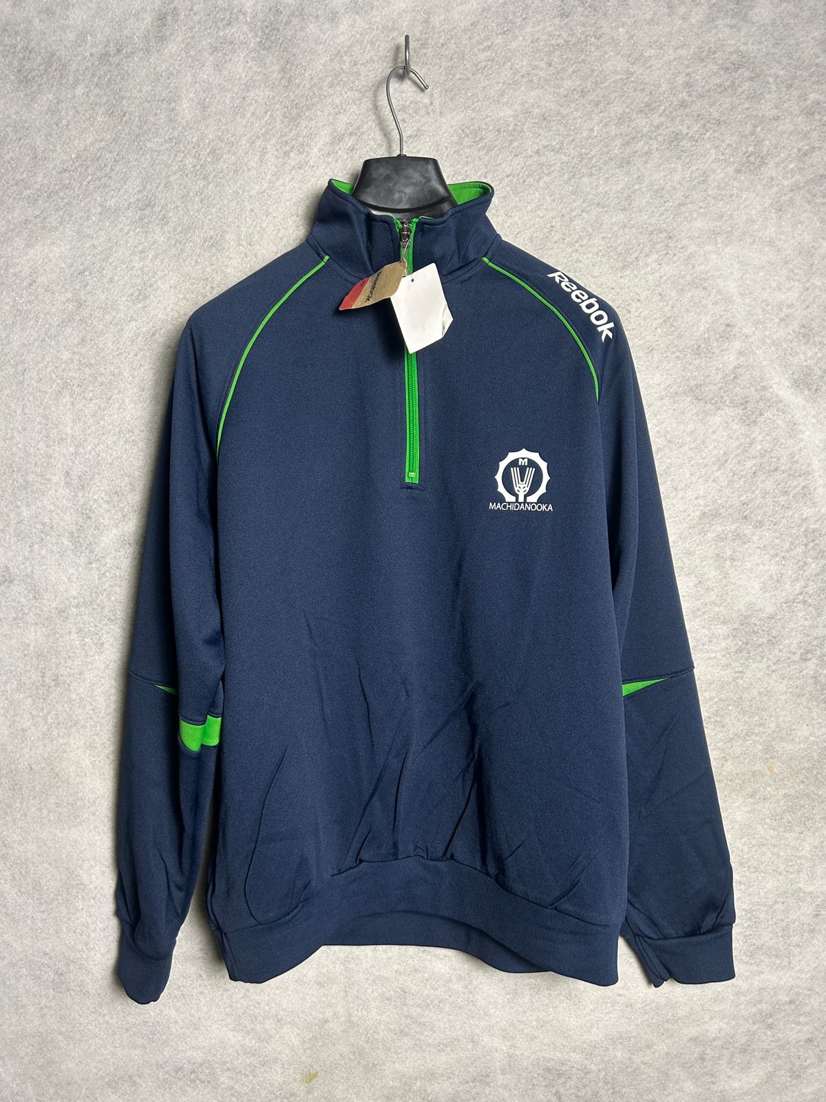 Reebok Machidanooka Half Zip Full Sleeves - Large