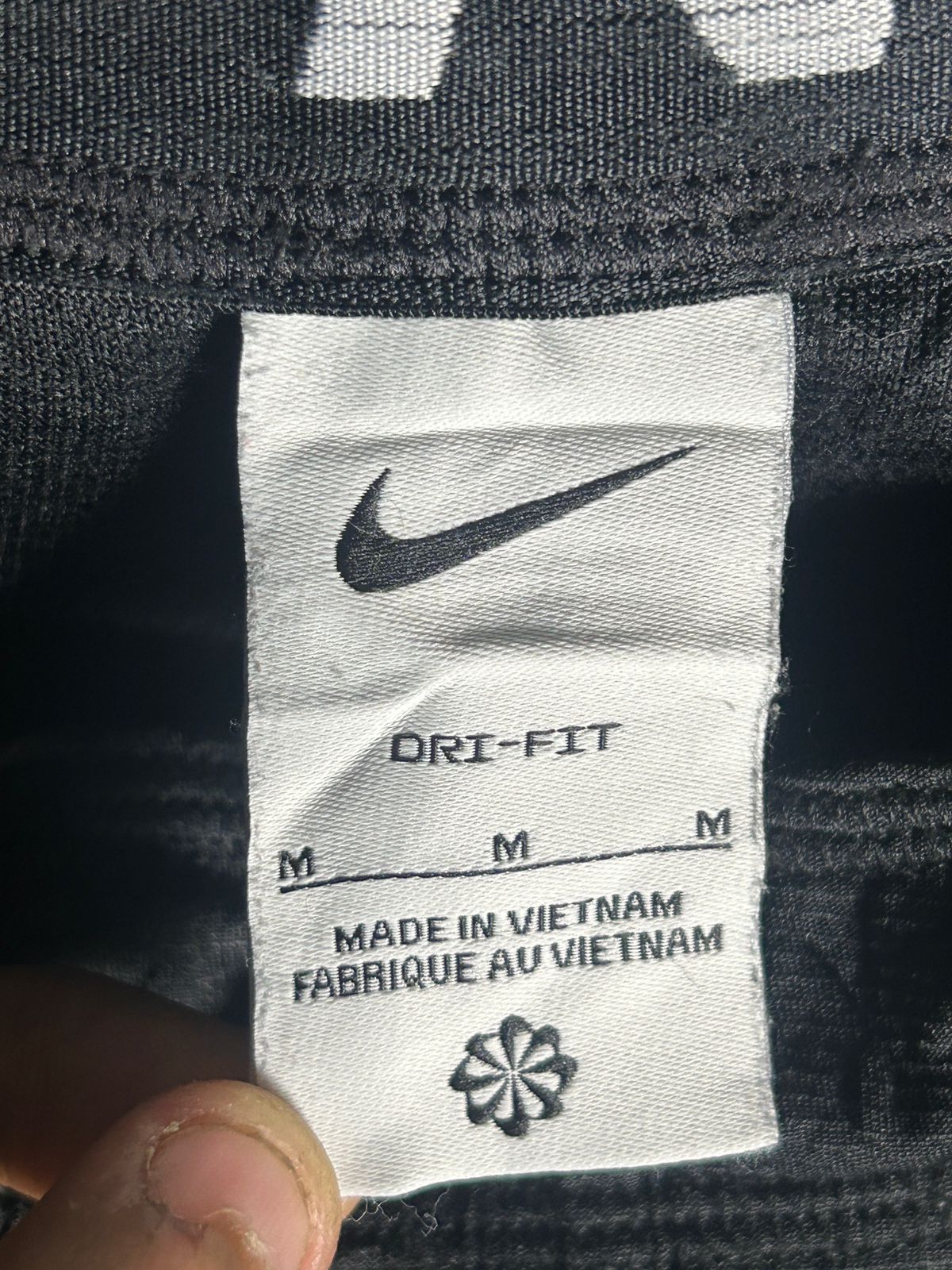Nike Dri Fit Big Logo Black - Medium