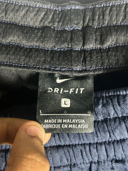 Nike Dri Fit Blue And Black - Large