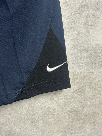 Nike Dri Fit Blue And Black - Large