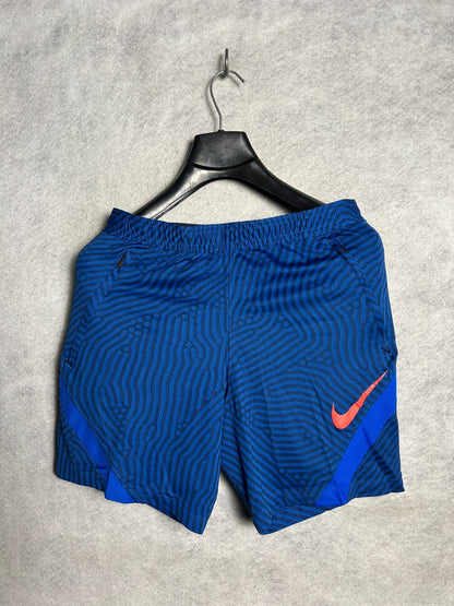 Nike Dri Fit Blue Pattern - Large