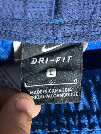 Nike Dri Fit Blue Pattern - Large