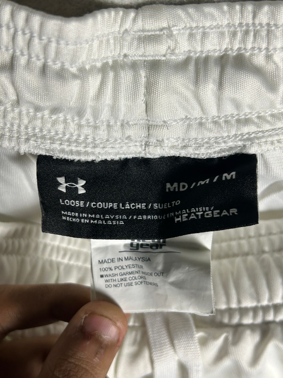 Under Armour Heat Gear White - Medium