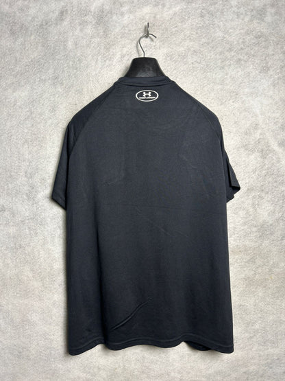 Under Armour Heat Gear Black Round Neck - XL