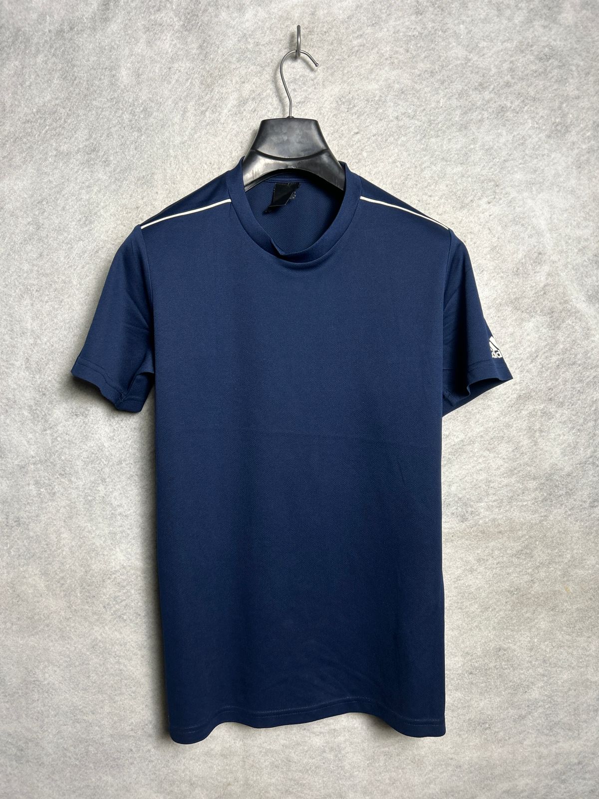Adidas Blue Round Neck - Medium