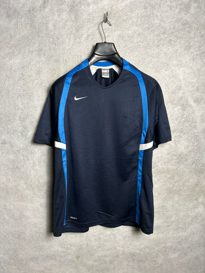 Nike Fit Dry Blue Round Neck - Medium