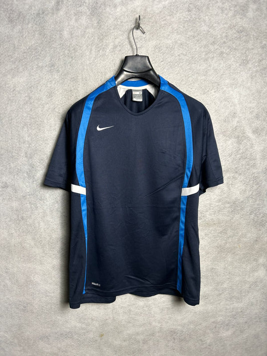 Nike Fit Dry Blue Round Neck - Medium