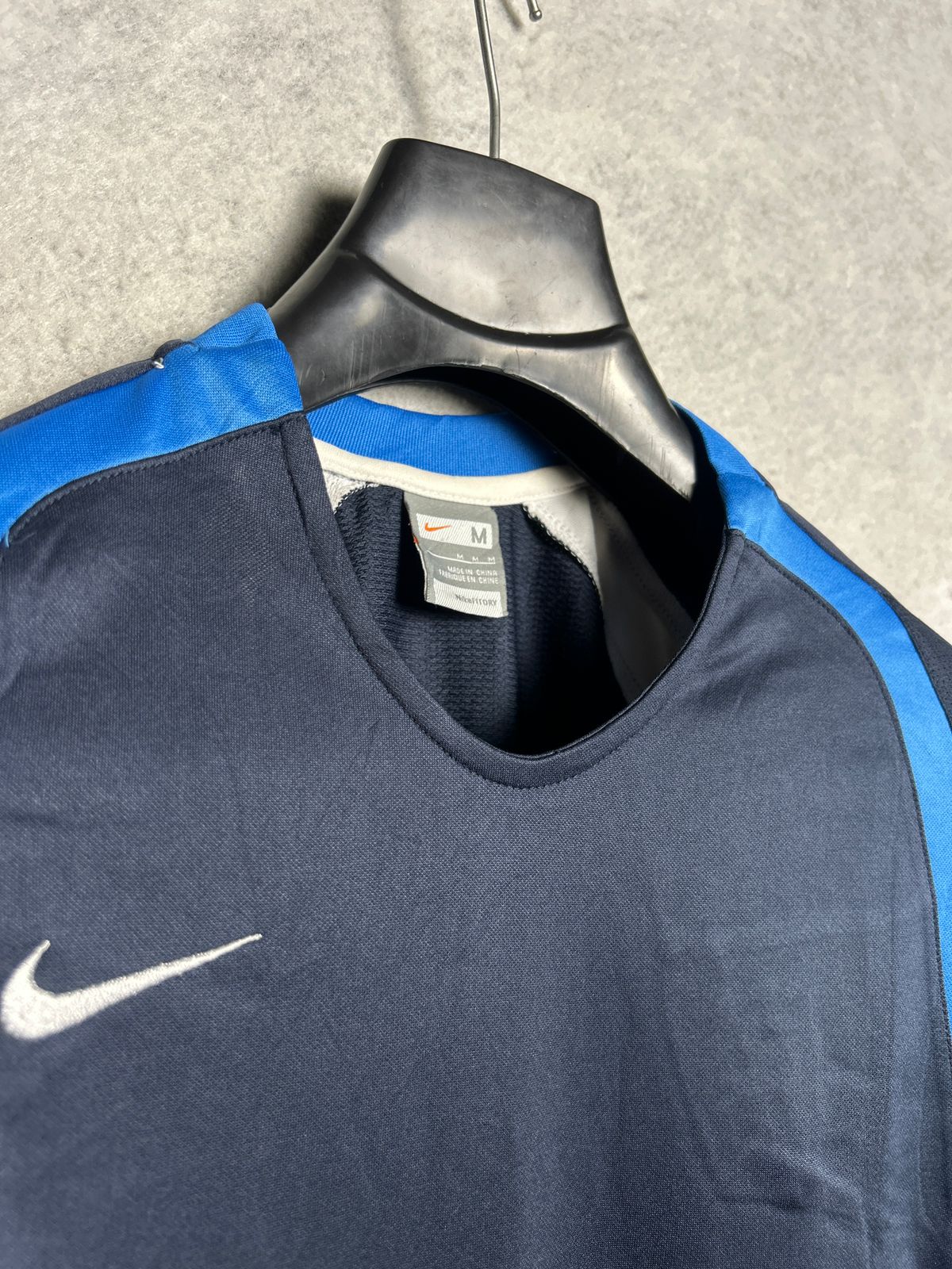 Nike Fit Dry Blue Round Neck - Medium