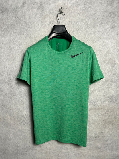 Nike Dri Fit Light Green Round Neck - Small