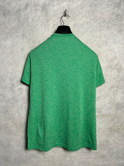 Nike Dri Fit Light Green Round Neck - Small