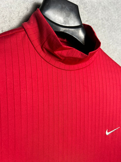 Nike Golf Red Mock Neck - Medium