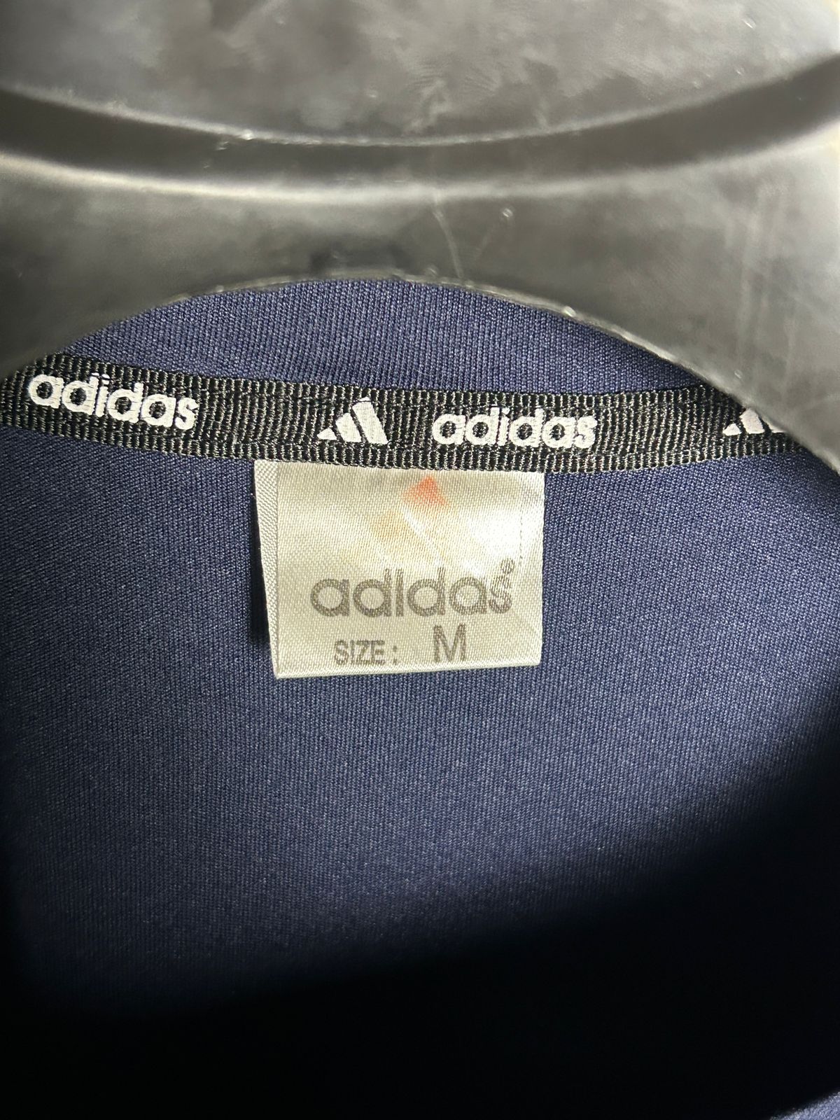 Adidas Blue Round Neck Full Sleeves - Medium