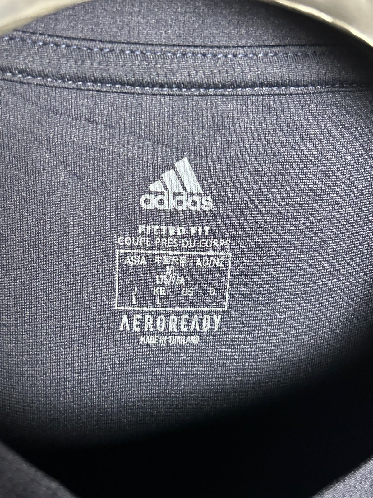 Adidas Aeroready Blue Round Neck - Large