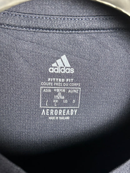 Adidas Aeroready Blue Round Neck - Large